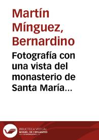 Portada:Fotografía con una vista del monasterio de Santa María la Real de Aguilar de Campoo.