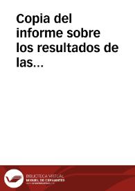 Copia del informe sobre los resultados de las exploraciones efectuadas en el poblado y necrópolis descubiertos en Suellacabras (Soria), atribuyéndose los restos hallados a los celtíberos arévacos.