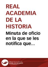 Portada:Minuta de oficio en la que se les notifica que formaran parte del jurado que elegirá los cuños del nuevo sistema monetario.