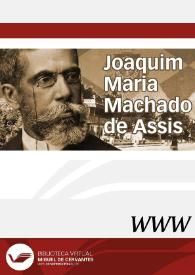 Portada:Joaquim Maria Machado de Assis / director Francisco José López Alfonso