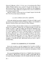 Portada:El casco antiguo de Villena (Alicante)