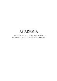 Portada:Academia $b : Boletín de la Real Academia de Bellas Artes de San Fernando. Primer semestre 1969. Número 28. Preliminares e índice