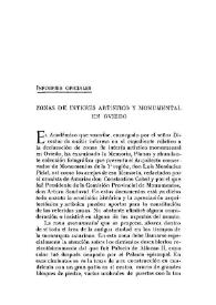 Portada:Zonas de interés artístico y monumental en Oviedo / R. Menéndez Pidal