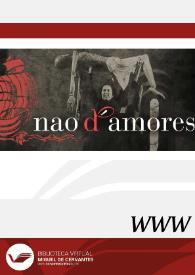 Portada:Compañía teatral Nao d'amores / directora Ana Zamora