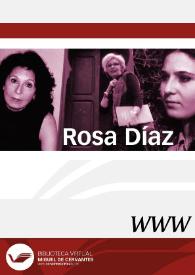 Portada:Rosa Díaz / director Ángel L. Prieto de Paula