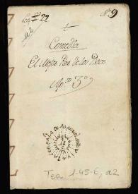 Portada:Comedia famosa. El mejor par de los doce / de Don Juan de Matos Fragoso y Don Agustin Moreto