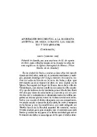 Portada:Aportación documental a la biografía artística de Soria durante los siglos XVI y XVII (1509-1698) [II] (Continuación)  / El Marqués del Saltillo