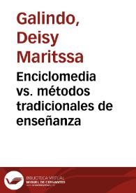 Portada:Enciclomedia vs. métodos tradicionales de enseñanza