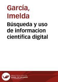 Portada:Búsqueda y uso de informacion científica digital