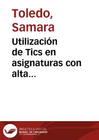 Portada:Utilización de Tics en asignaturas con alta reprobación:  la toma de decisiones