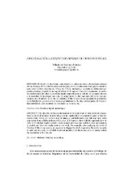 Portada:Aproximación a "Fitting the Pattern" de Christine Wilks / Yolanda de Gregorio Robledo