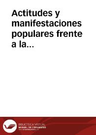 Portada:Actitudes y manifestaciones populares frente a la muerte, en la comarca de “La Peña” (Palencia) / Mediavilla De La Gala, Luis Manuel