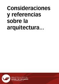 Portada:Consideraciones y referencias sobre la arquitectura tradicional leonesa en el contexto general del siglo XX / Alonso Gonzalez, Joaquín Miguel