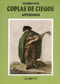 Portada:Coplas de ciegos : antología  / [selección de] Joaquín Díaz