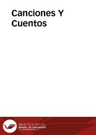 Portada:Canciones Y Cuentos
