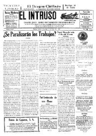 Portada:Diario Joco-serio netamente independiente. Tomo LXXV, núm. 7631, domingo 10 de enero de 1943