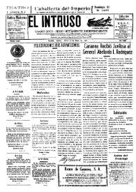 Portada:Diario Joco-serio netamente independiente. Tomo LXXV, núm. 7644, martes 26 de enero de 1943