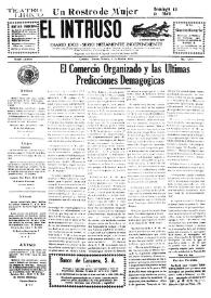Portada:Diario Joco-serio netamente independiente. Tomo LXXVII, núm. 7709, domingo 11 de abril de 1943