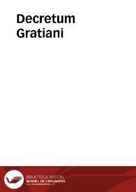 Portada:Decretum Gratiani