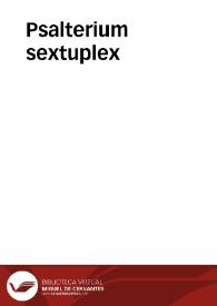 Portada:Psalterium sextuplex