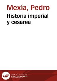 Portada:Historia imperial y cesarea