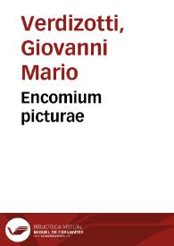 Portada:Encomium picturae