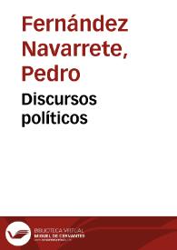 Portada:Discursos políticos