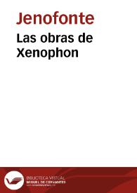 Portada:Las obras de Xenophon