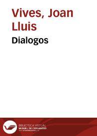Portada:Dialogos