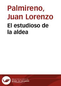 Portada:El estudioso de la aldea