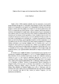 Portada:"Dafnis y Cloe" de Longo, en la traducción de Juan Valera (1887) / Javier Martínez