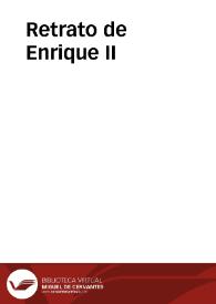 Portada:Retrato de Enrique II