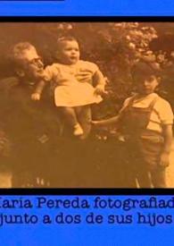 Hombre de familia: su hija María / María de la Cruz Pereda y María Teresa Rivero