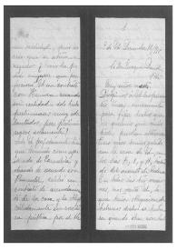 Portada:[Carta de Luz Díaz de Rincón y Gallardo y Amada Díaz de Torres, hijas de Porfirio, a Enrique Danel en México. 12 de diciembre de 1918]
