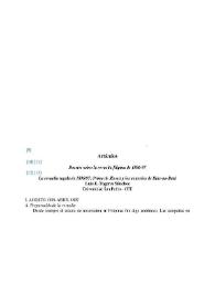 Portada:Dossier sobre la revuelta filipina de 1896-97. La revuelta tagala de 1896/97: Primo de Rivera y los acuerdos de Biac-na-Bató / Luis Eugenio Togores Sánchez