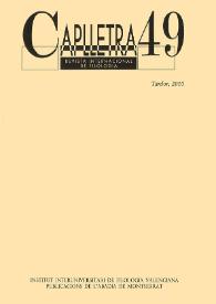 Portada:Núm. 49, tardor 2010