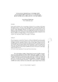 Portada:Notas para valorar la contribución de la expansión atlántica a la Hacienda Real castellana a finales de la Edad Media / Juan Manuel Bello León