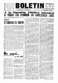 Portada:Segunda época, núm. 10, 30 de mayo de 1945