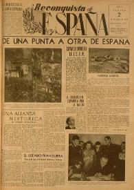 Portada:Año I, núm. 2, 20 de enero de 1945