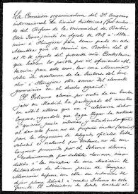 Portada:Carta de Eduardo Hinojosa a Rafael Altamira
