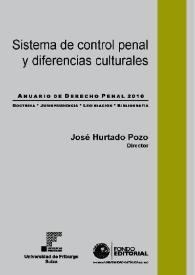 Portada:Anuario de Derecho Penal. Número 2010. Presentación / José Hurtado Pozo