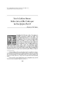 Portada:Nero's Golden House: Italian Art and the Grotesque in \"Don Quijote\", Part II / Frederick de Armas