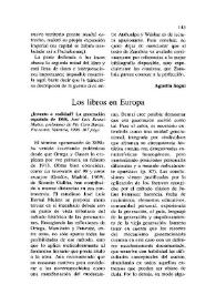 Portada:Cuadernos Hispanoamericanos, núm. 569 (noviembre 1997). Los libros en Europa / Guzmán Urrero, B.M., J.A.M.