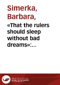 Portada:«That the rulers should sleep without bad dreams»: Anti-Epic Discourse in \"La Numancia\" and \"Arauco domado\" / Barbara A. Simerka