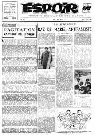 Portada:Num. 28, 15 juillet 1962