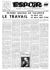 Portada:Num. 34-35, 2 septembre 1962, numéro spécial de vacances