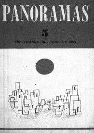 Portada:Núm. 5, septiembre-octubre de 1963