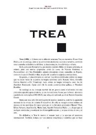Portada:Editorial Trea (1990-) [Semblanza] / Raquel Fernández Menéndez