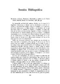 Portada:Rodríguez Adrados, Francisco: \"Ilustración y política en la Grecia clásica\", Madrid, Revista de Occidente, 1966, 588 pp. [Reseña] / José Alsina
