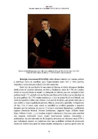 Portada:Rudolph Ackermann (1764-1834) [Semblanza] / Fernando Durán López